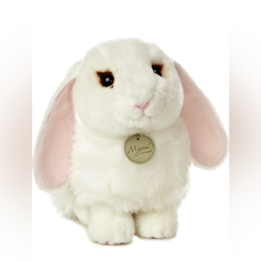 Miyoni by Aurora White Bunny Plush